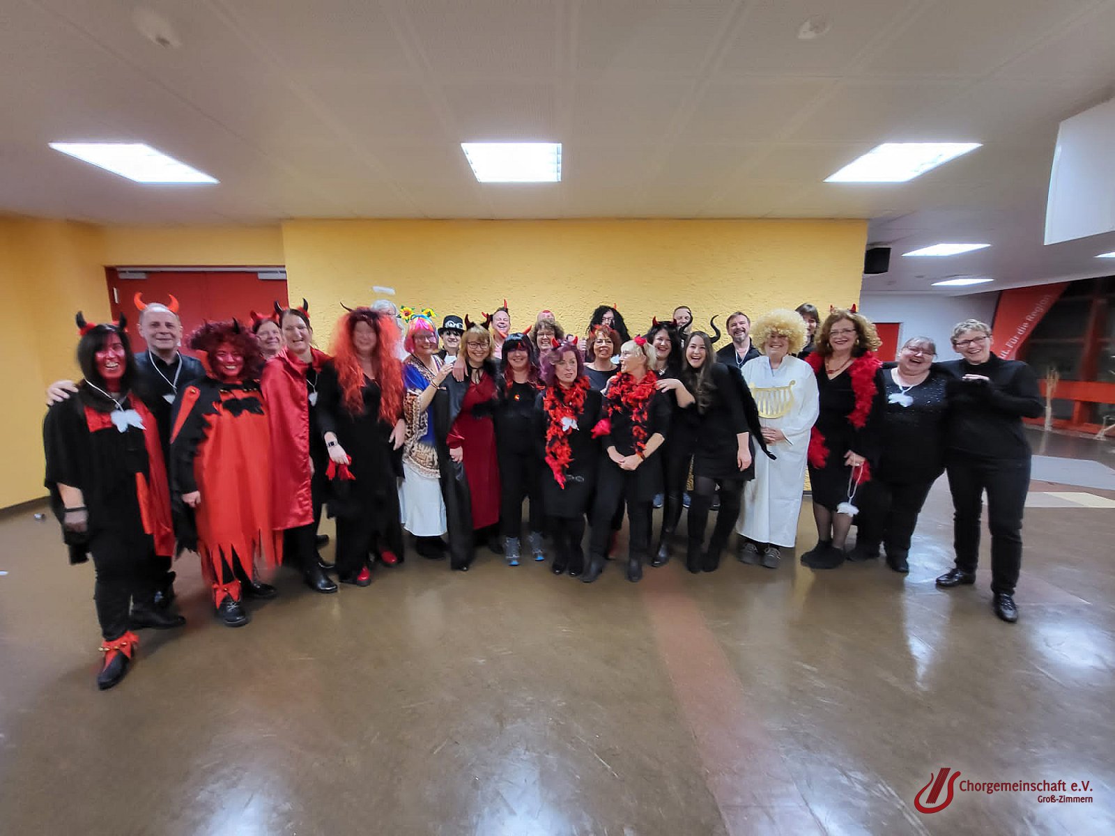 Aufritt - Chorus Line auf der Pfarrfastnacht