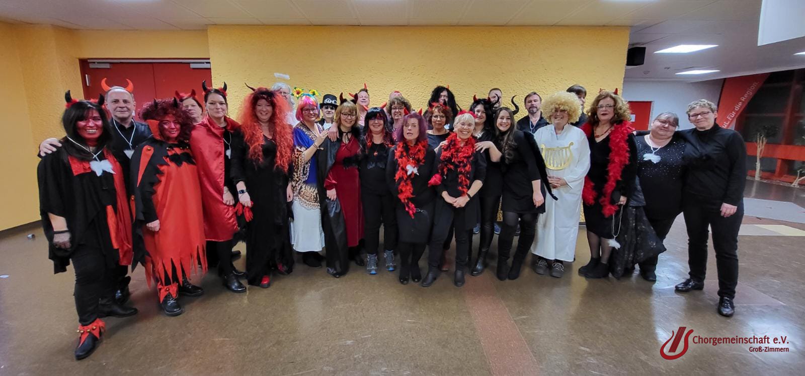 Aufritt - Chorus Line auf der Pfarrfastnacht