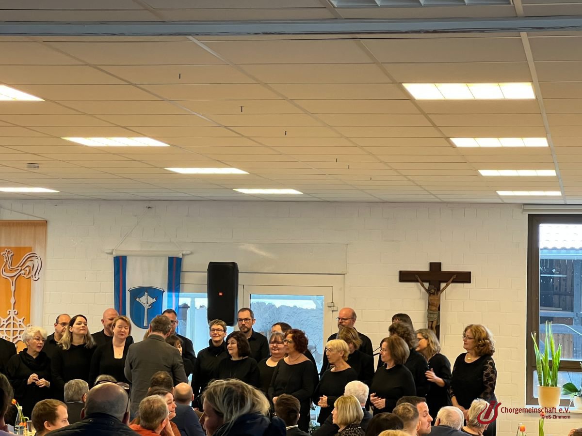 Auftritt - Chorus Line beim Neujahrsempfang von der CDU