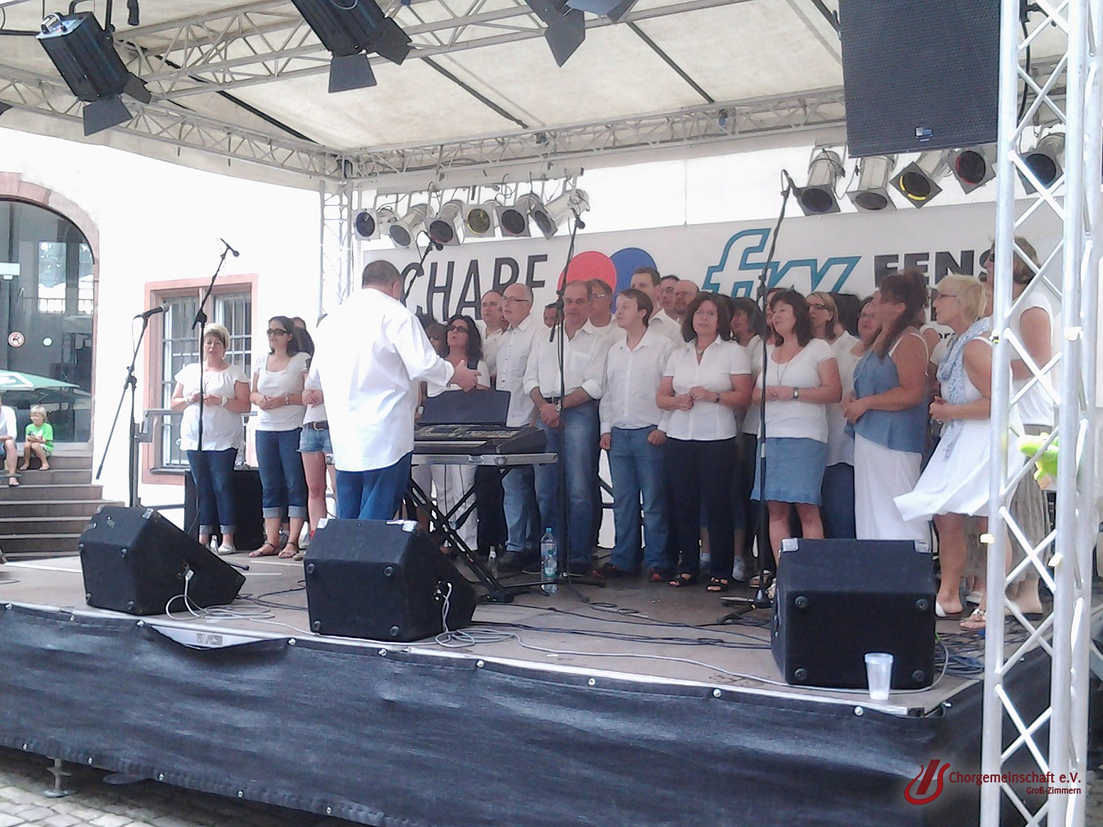 Auftritt - Chorus Line auf dem Heinerfest