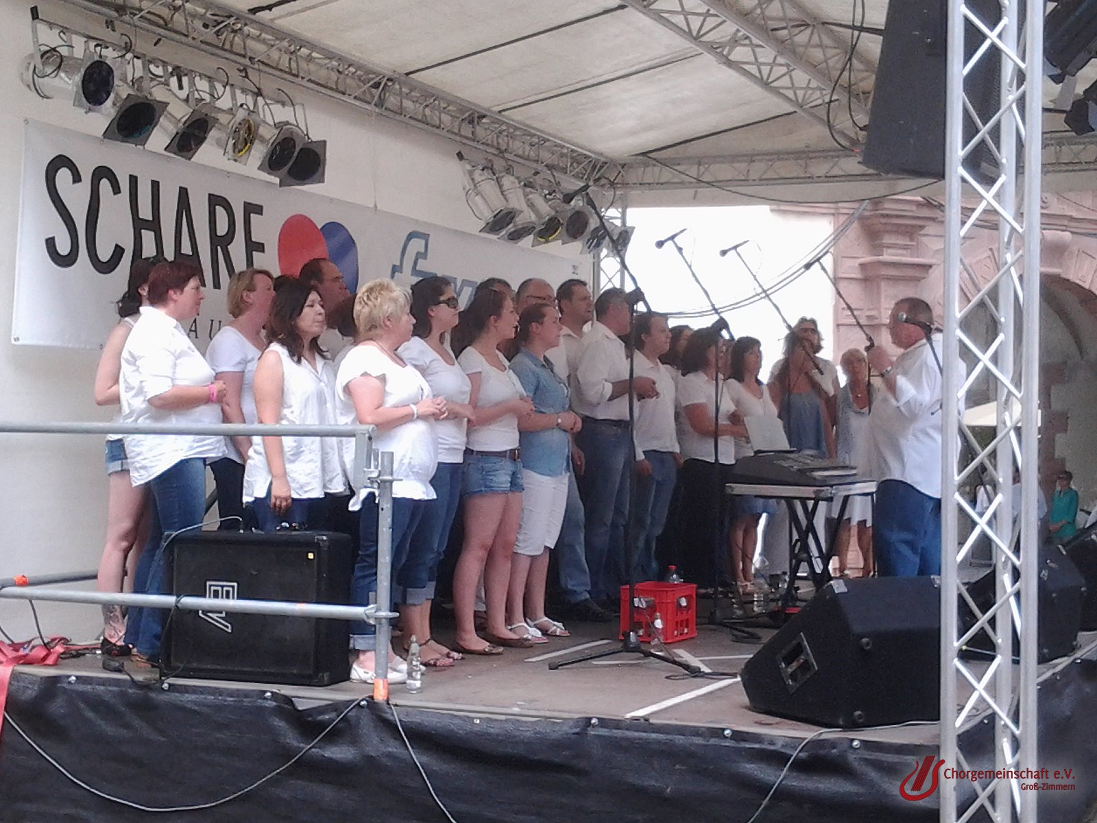 Auftritt - Chorus Line auf dem Heinerfest