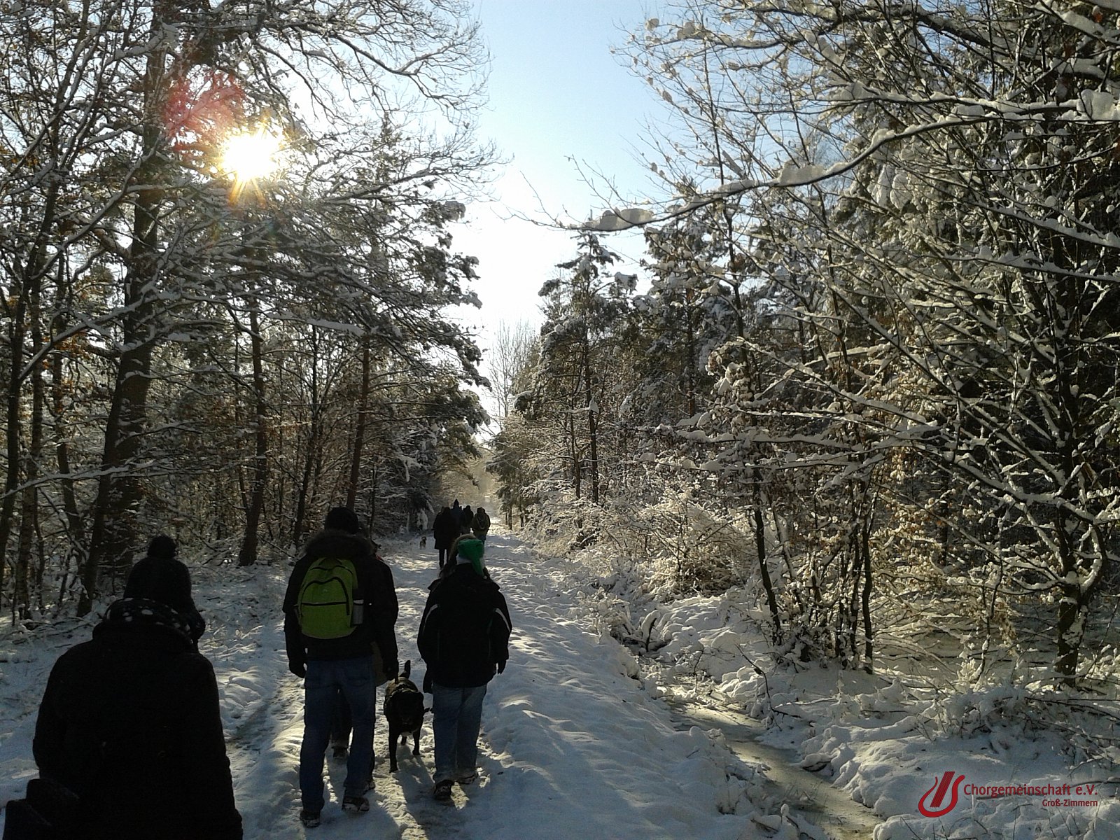 Wanderung zwischen den Jahren