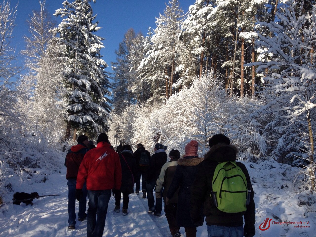 Wanderung zwischen den Jahren