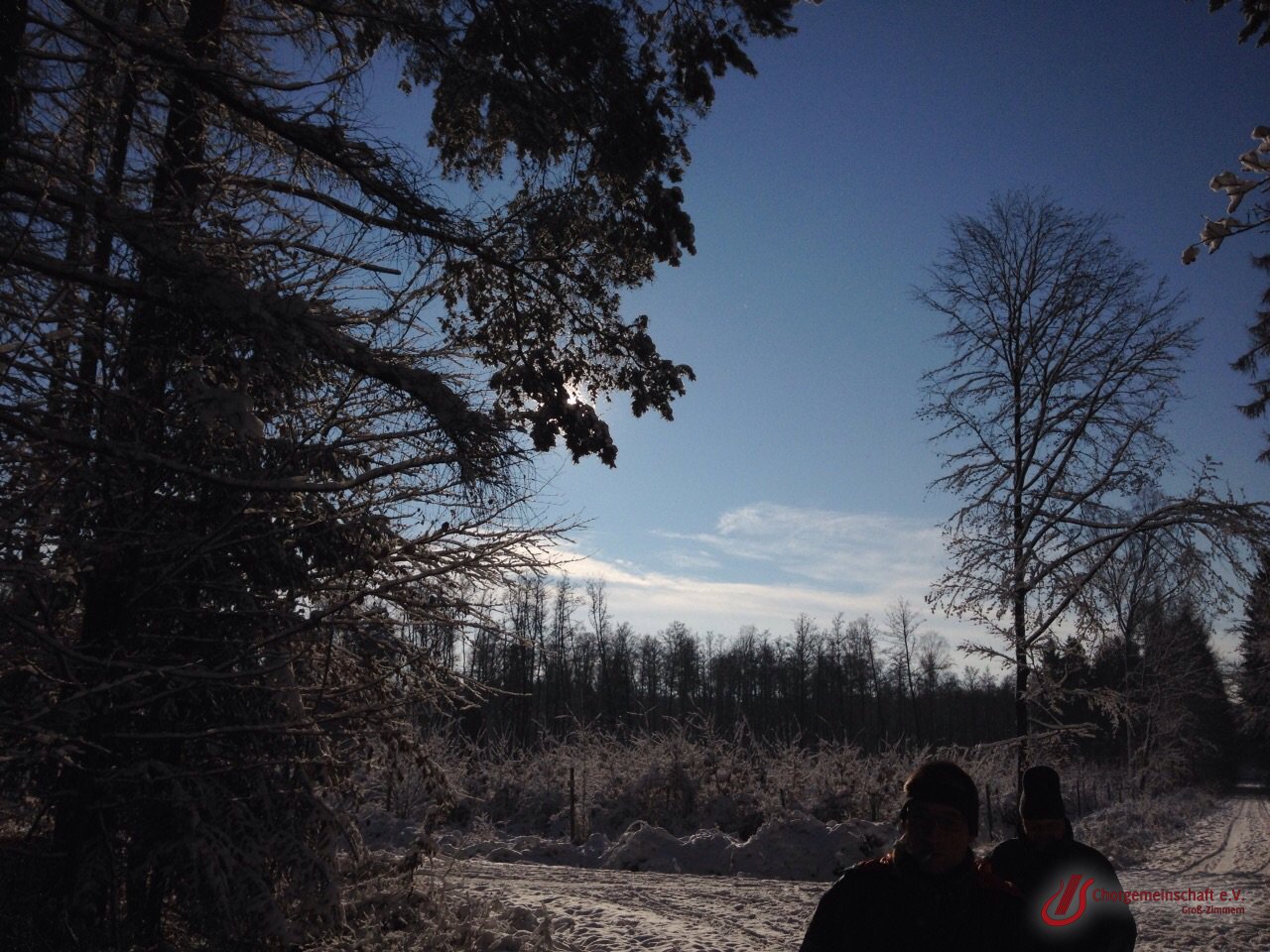 Wanderung zwischen den Jahren