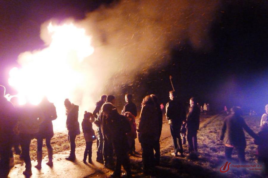 Weihnachtsbaumverbrennung