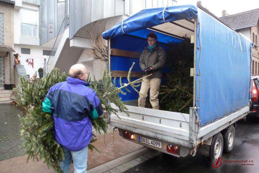 Weihnachtsbaumverbrennung