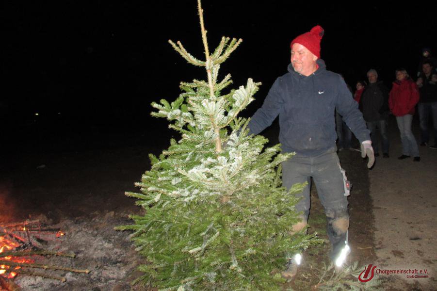 Weihnachtsbaumverbrennung
