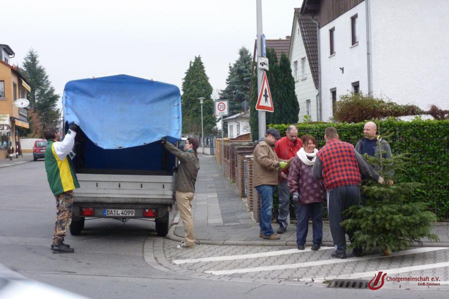 Weihnachtsbaumverbrennung