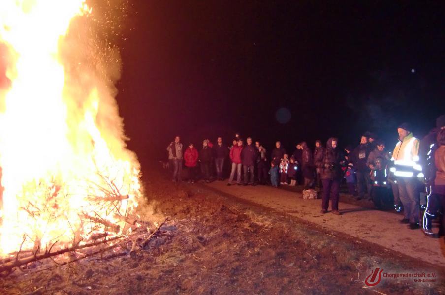 Weihnachtsbaumverbrennung