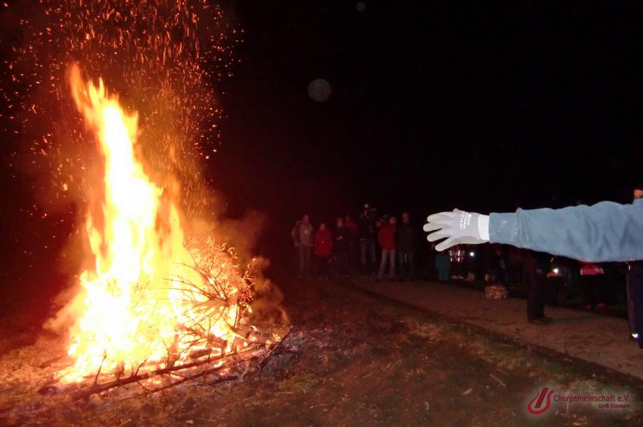 Weihnachtsbaumverbrennung
