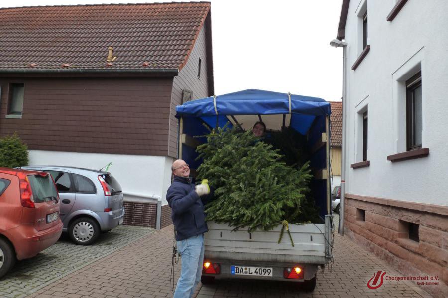 Weihnachtsbaumverbrennung