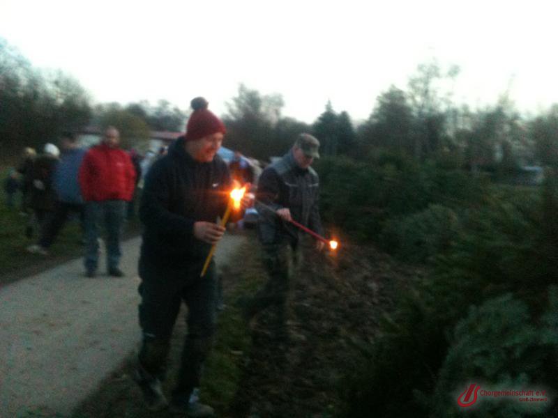 Weihnachtsbaumverbrennung