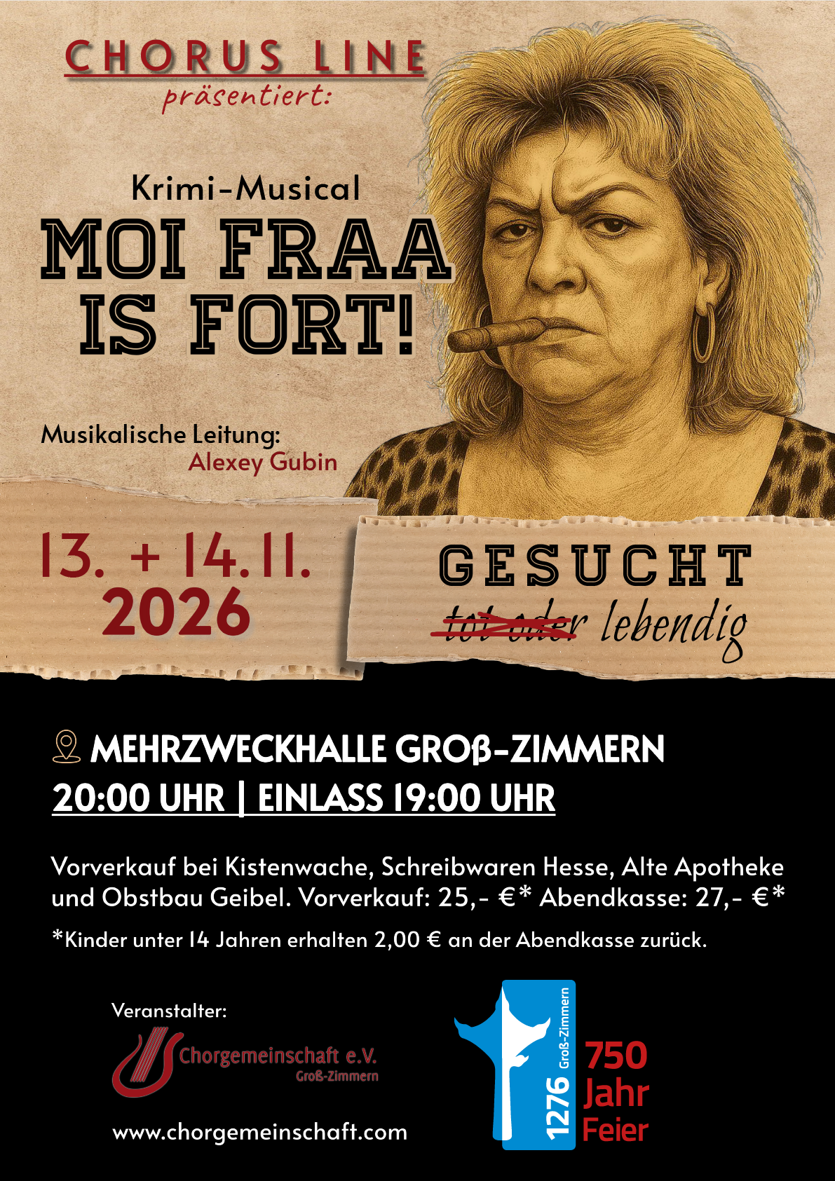 Plakat - Event 2026 - Moi Fraa is fort!